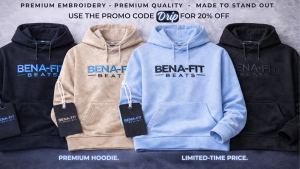 Premium Embroidered Benafit Beats Hoodie